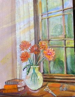 Painting by Lynda Line