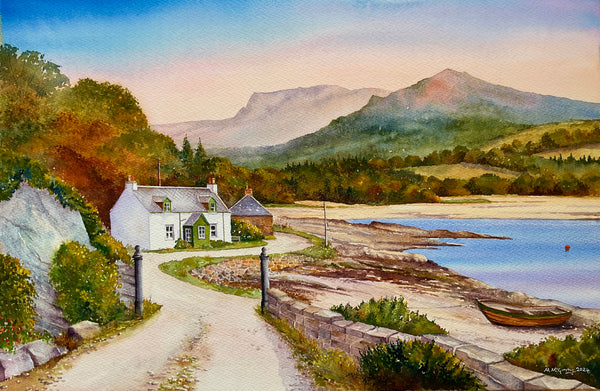 Painting by Manus McGinty