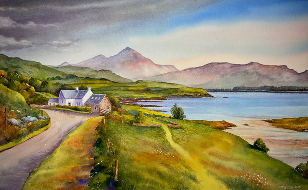 Painting by Manus McGinty