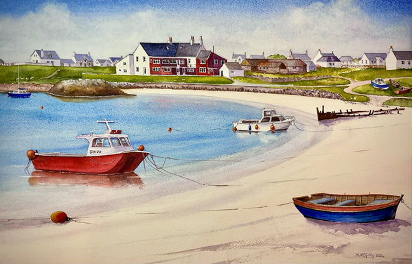 Painting by Manus McGinty