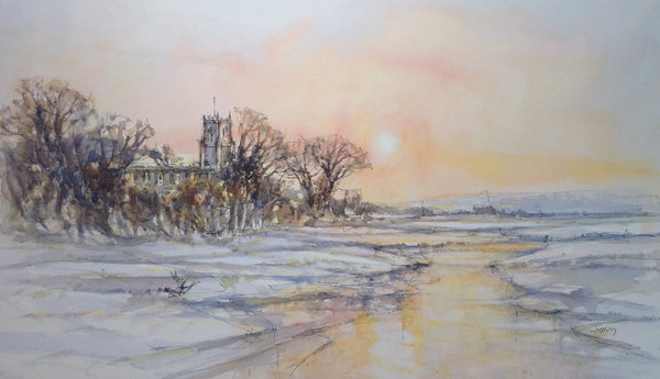 Painting by Margaret Jeffrey