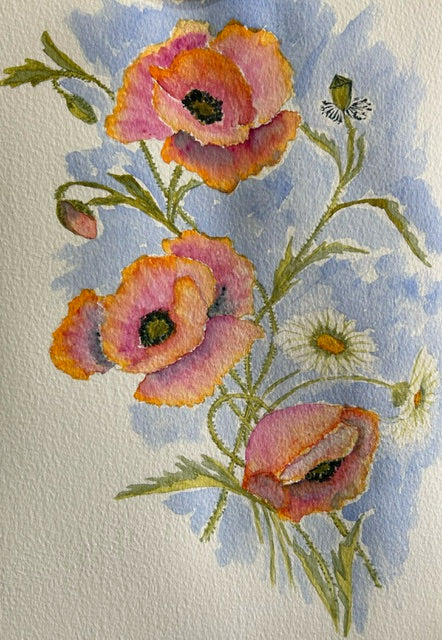 Painting by Marie-Therese Ryan