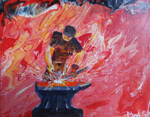 Painting by Mark Annison