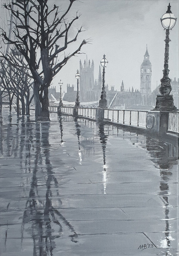 Painting by Martin Bardram