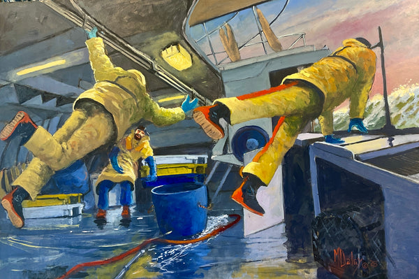 Painting by Michael Daley