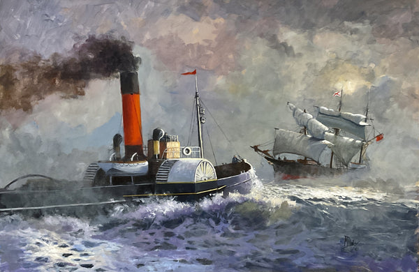 Painting by Michael Daley