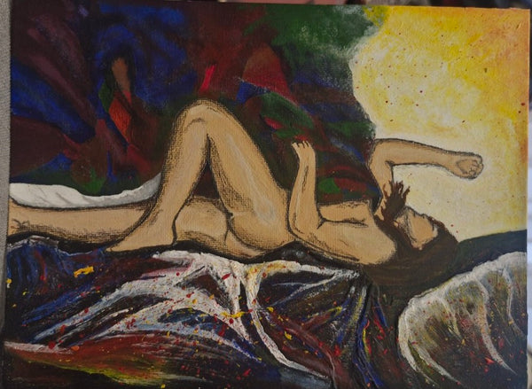 Painting by Michael Emberson