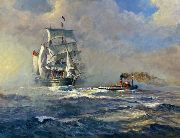 Painting by Michael Daley