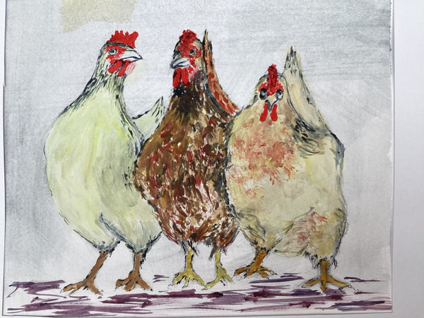 Painting by Michele Bubb