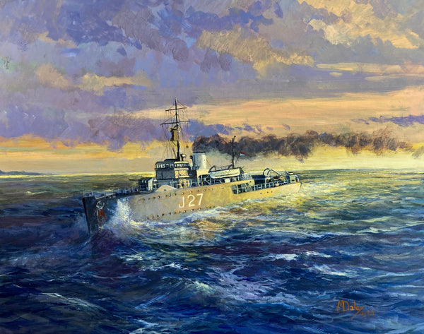 Painting by Mike Daley