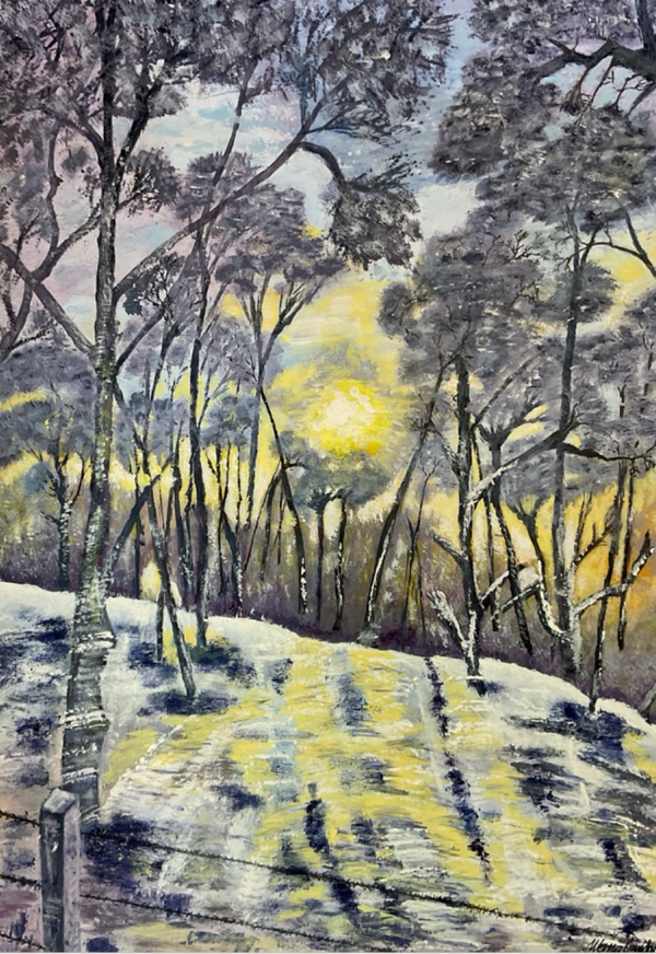 Winter Trees, by Morna Ramday