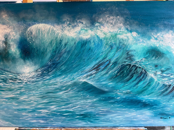 Painting by Nigel Thomas