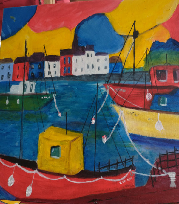 Painting by Norma Allan