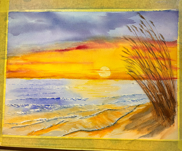 Painting by Norman Stone