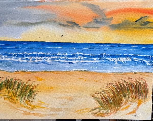 Painting by Norman Stone