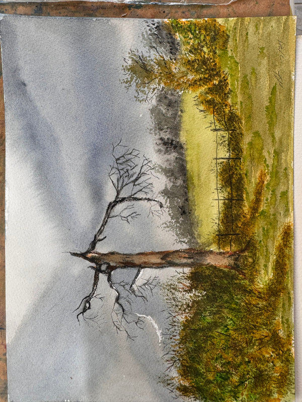 Painting by Norman Stone