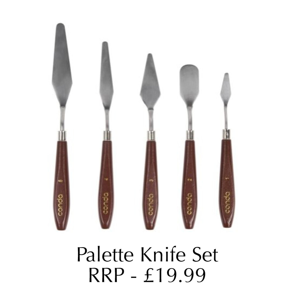 The Venice Master Bundle, Brushes, Knives & Tray, view 7