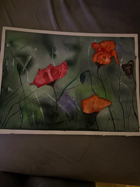 Painting by Pamela Brown