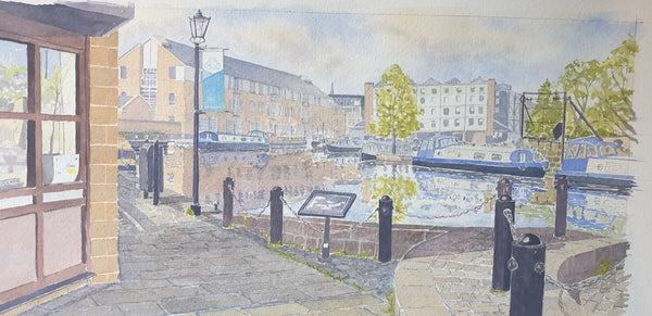 Painting by Paul Almond