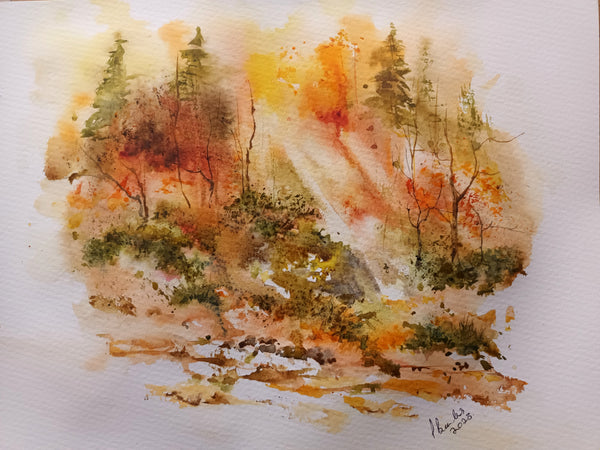 Painting by Paul Barber