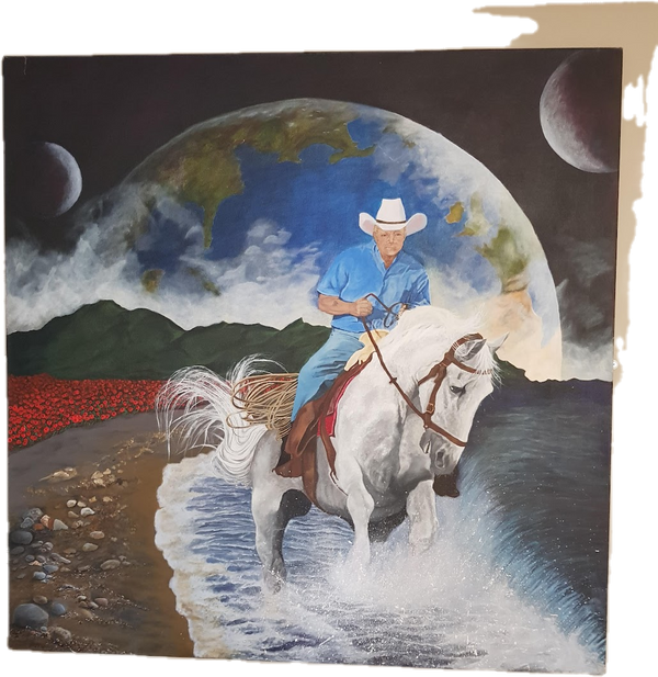 Painting by Paula Claxton