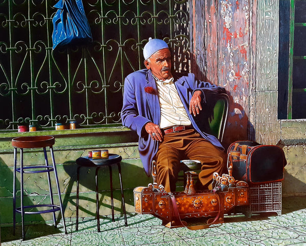 Painting by Phil Laverty