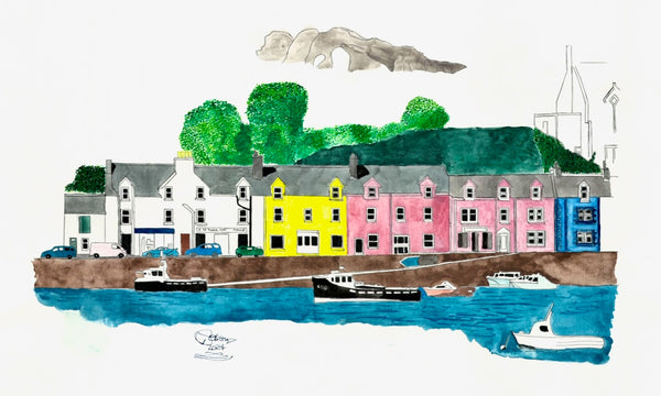 Painting by Phil Pellow
