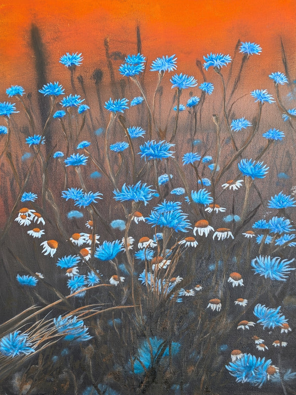 Painting by Robert Hall