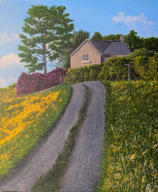 Painting by Robert Hall