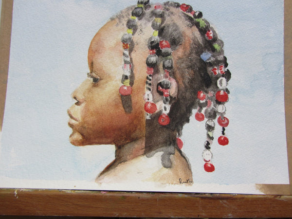 Painting by Ruth Bevington