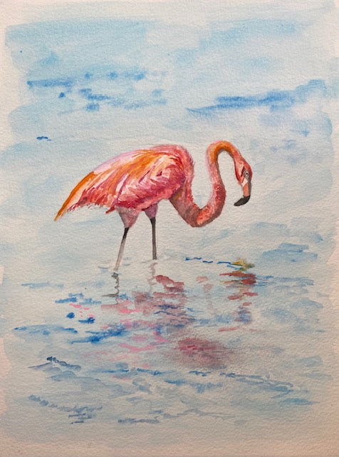 Painting by Sally Bage