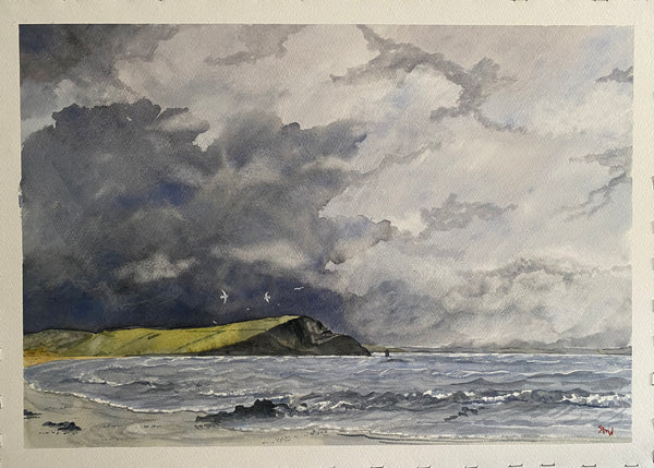 Painting by Sam Willatt