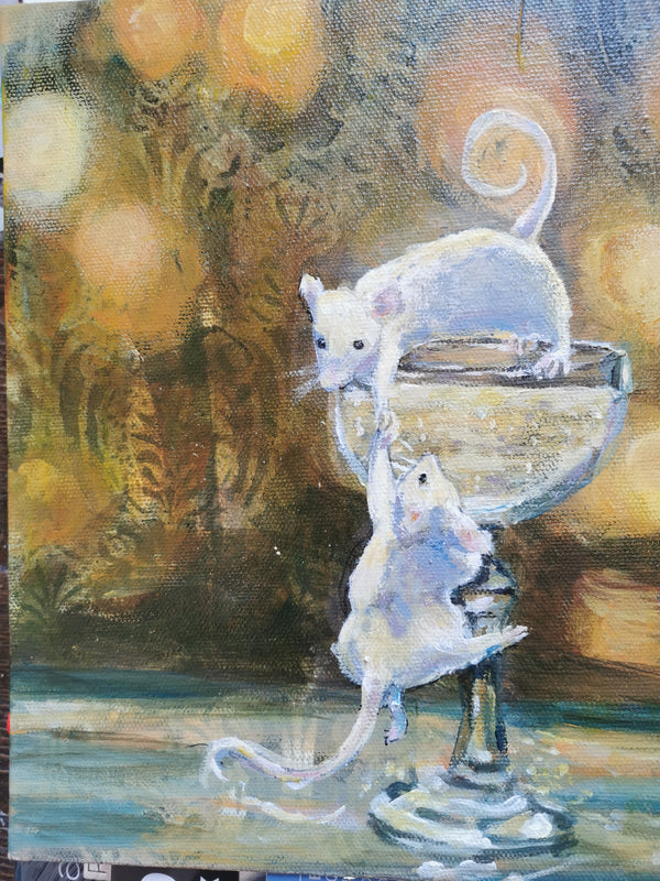 Painting by Sarah Hurn