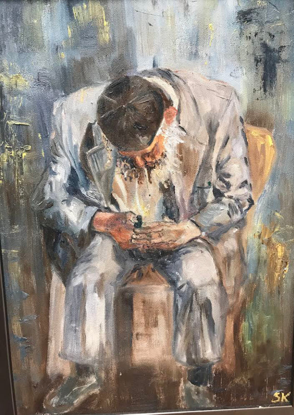 Painting by Shoshi Kraus