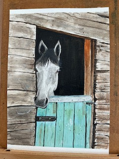Painting by Steve Hurrell