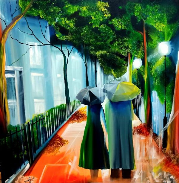 Painting by Steve Randall