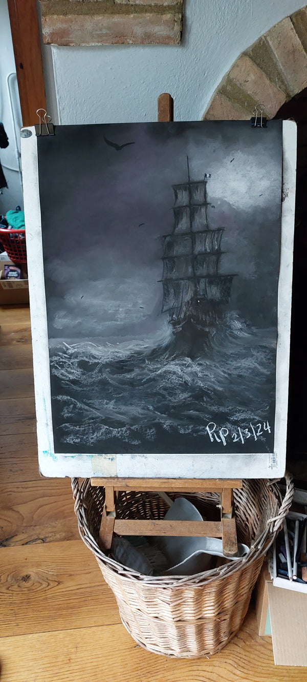 Painting by Stuart Purton