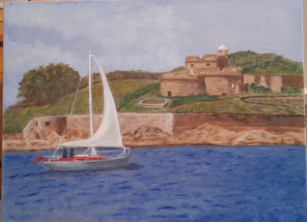 Painting by Sylvia McCarthy
