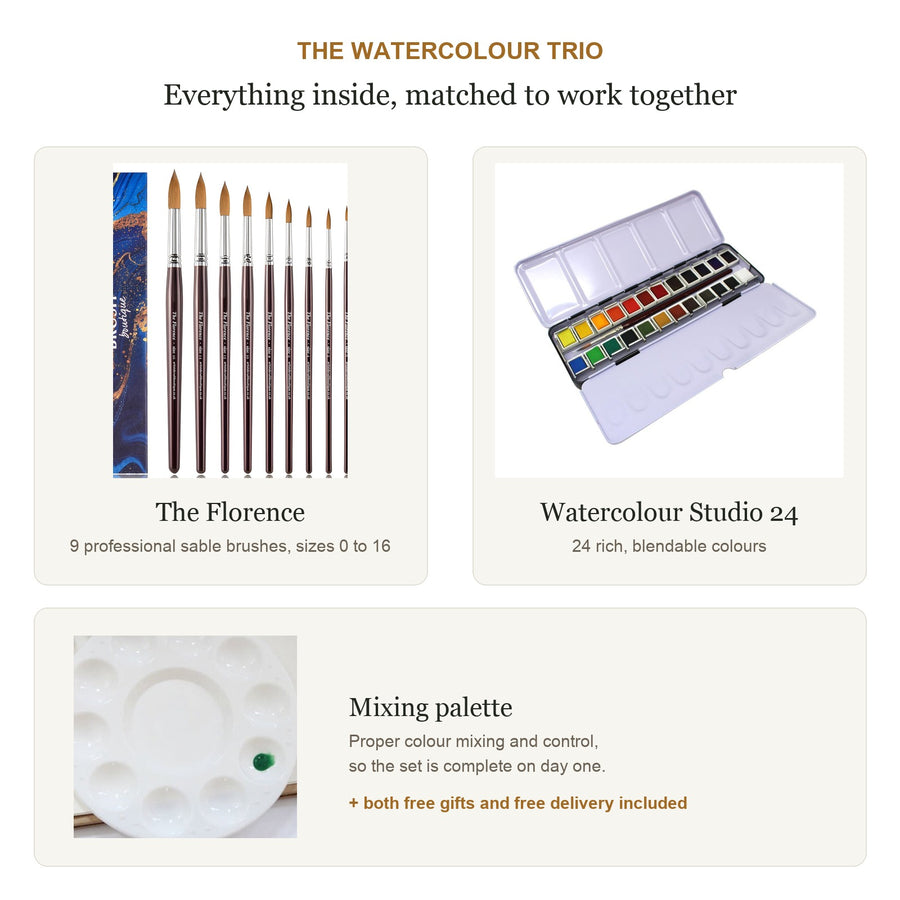 The Watercolour Trio
