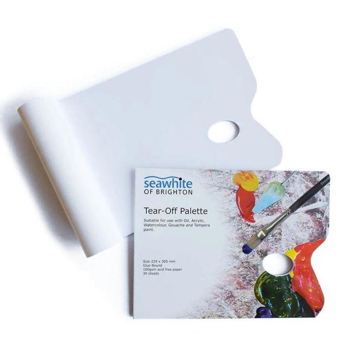 Seawhite Tear-Off Palette, 30 Sheets
