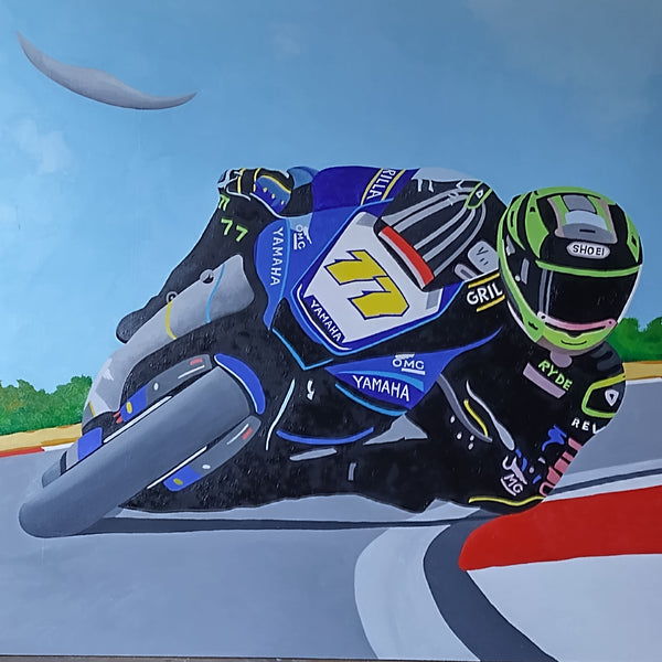 Painting by Vic Woods