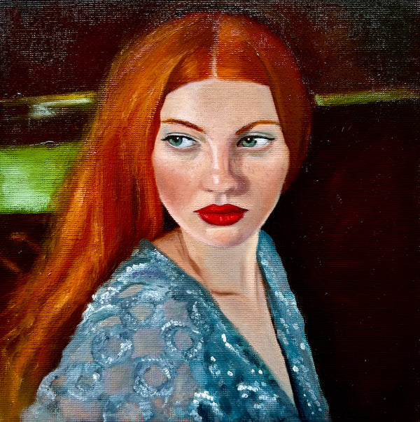 Painting by Victoria Broxton