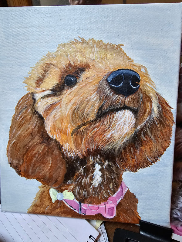 Painting by Vivienne Lyons