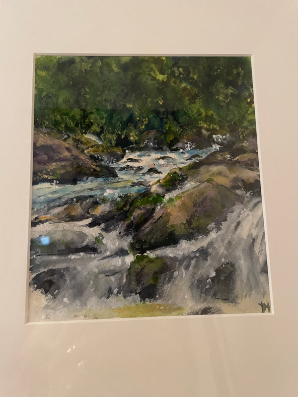 Painting by Yvonne Melluish