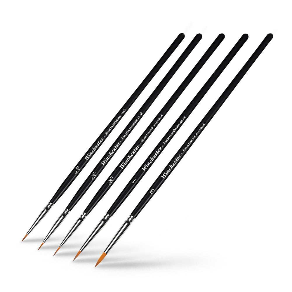 Fine Liner Brush Set of 5, The Winchester