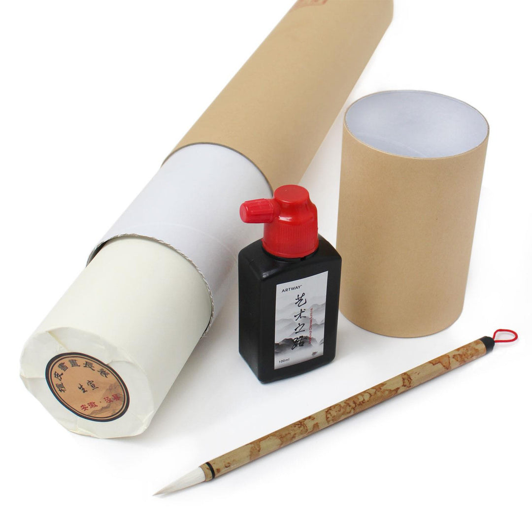 NEW Artway Rice Paper, Ink and Brush sets - Sheng (Raw)
