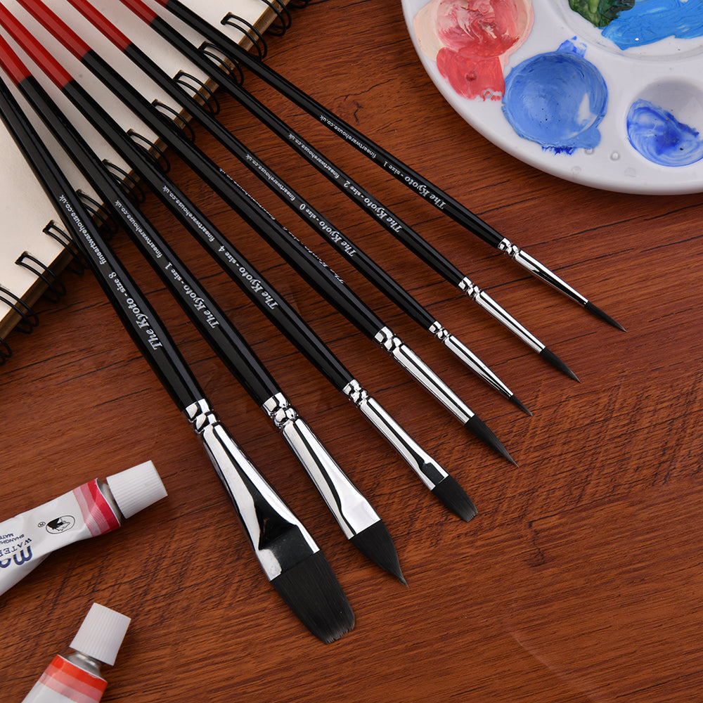 The Kyoto Japanese Nylon Brush Set of 7, view 10