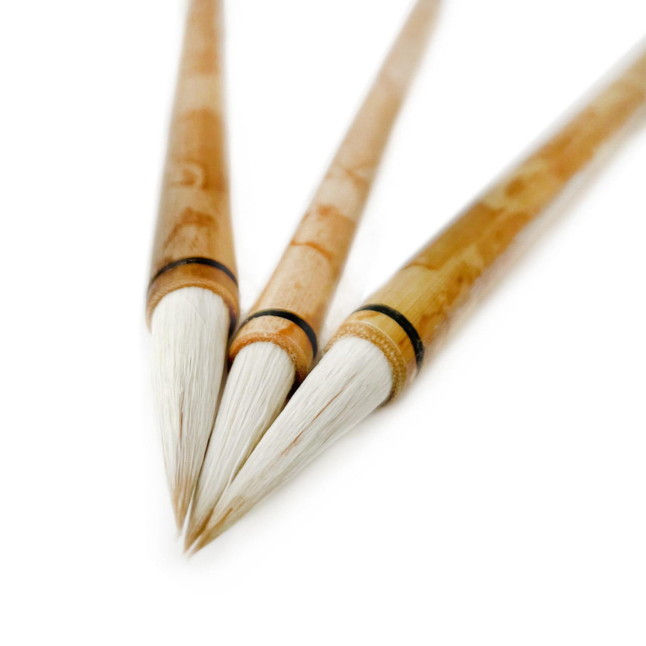 Chinese Artist Brush Set x 3 Small Medium Large The Artists Brush Boutique