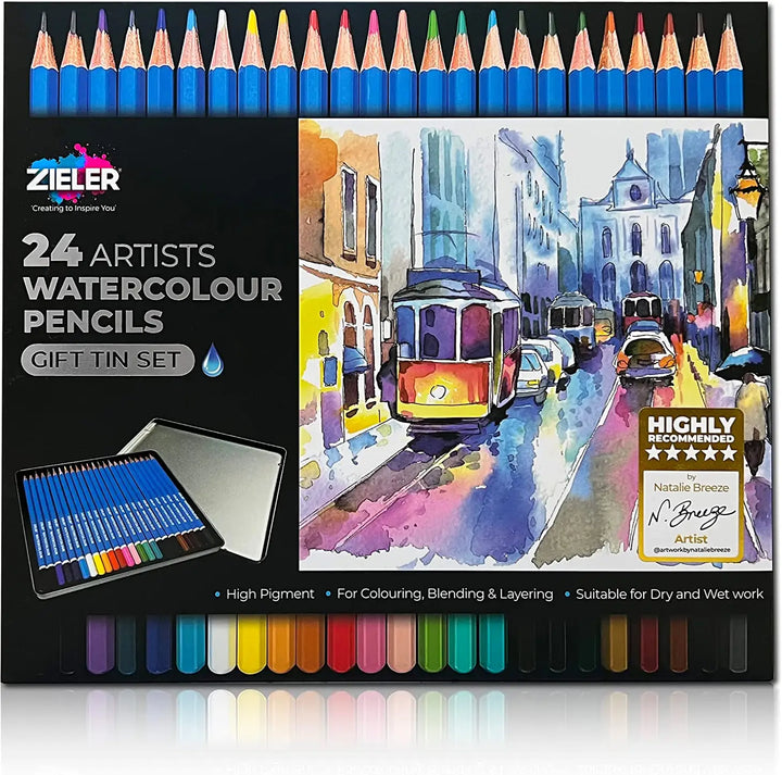 Sketching & Watercolour Starter Set by Zieler