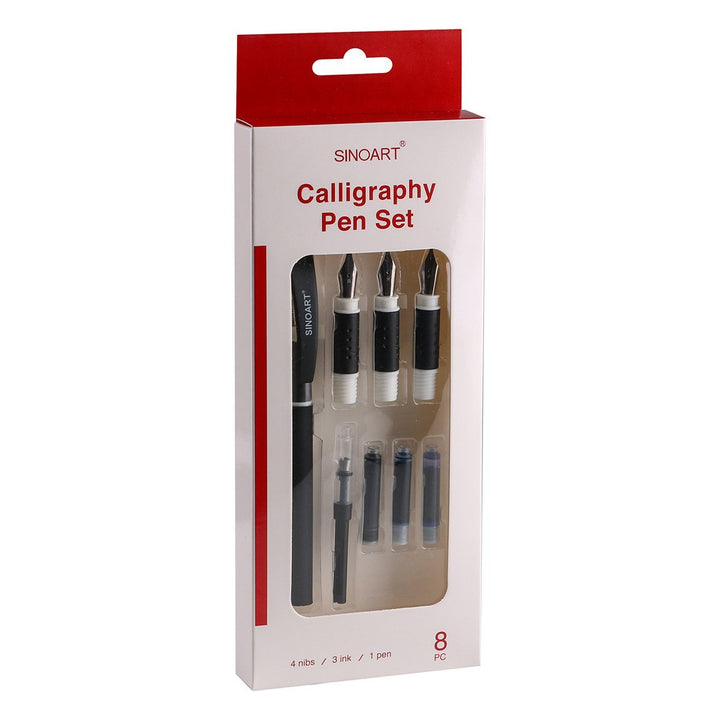 8 Piece Calligraphy Pen Set - The Fine Art Warehouse